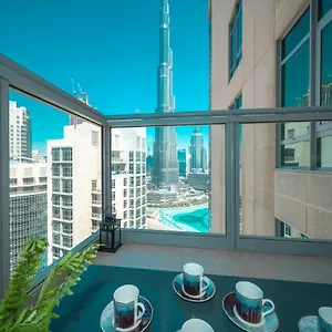 Durrani Homes - Residences Lux Two Bedroom With Burj Khalifa Fountain View Apartment